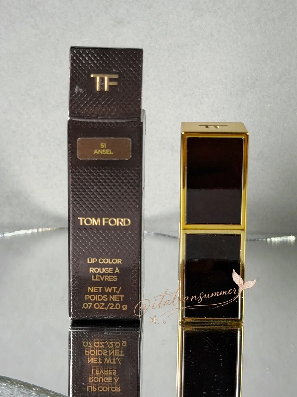 Tom Ford Ansel 51 Lipstick Lips & Boys Mini Discontinued Rare Authentic